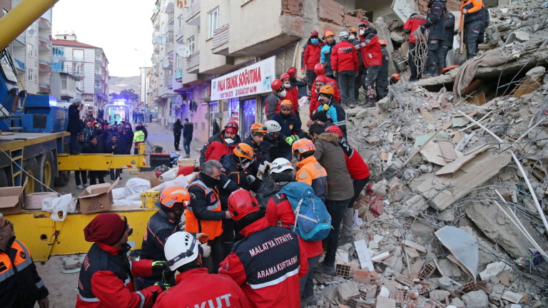 земетресение в Турция
