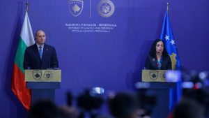 Президентът Румен Радев обсъди с държавния глава на Косово Вьоса Османи европейската перспектива на Прищина.