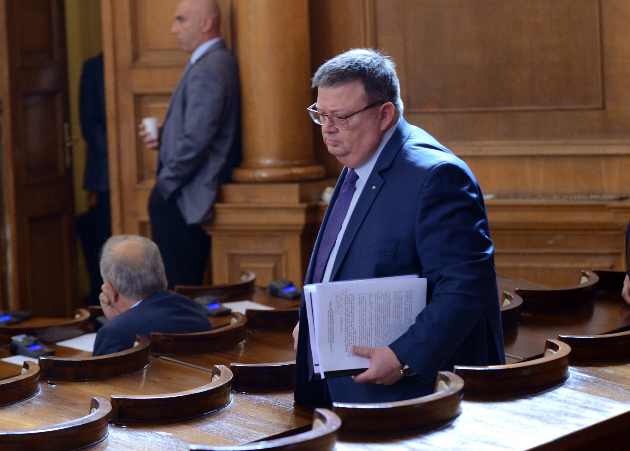 Парламент отчет ВСС Сотир Цацаров