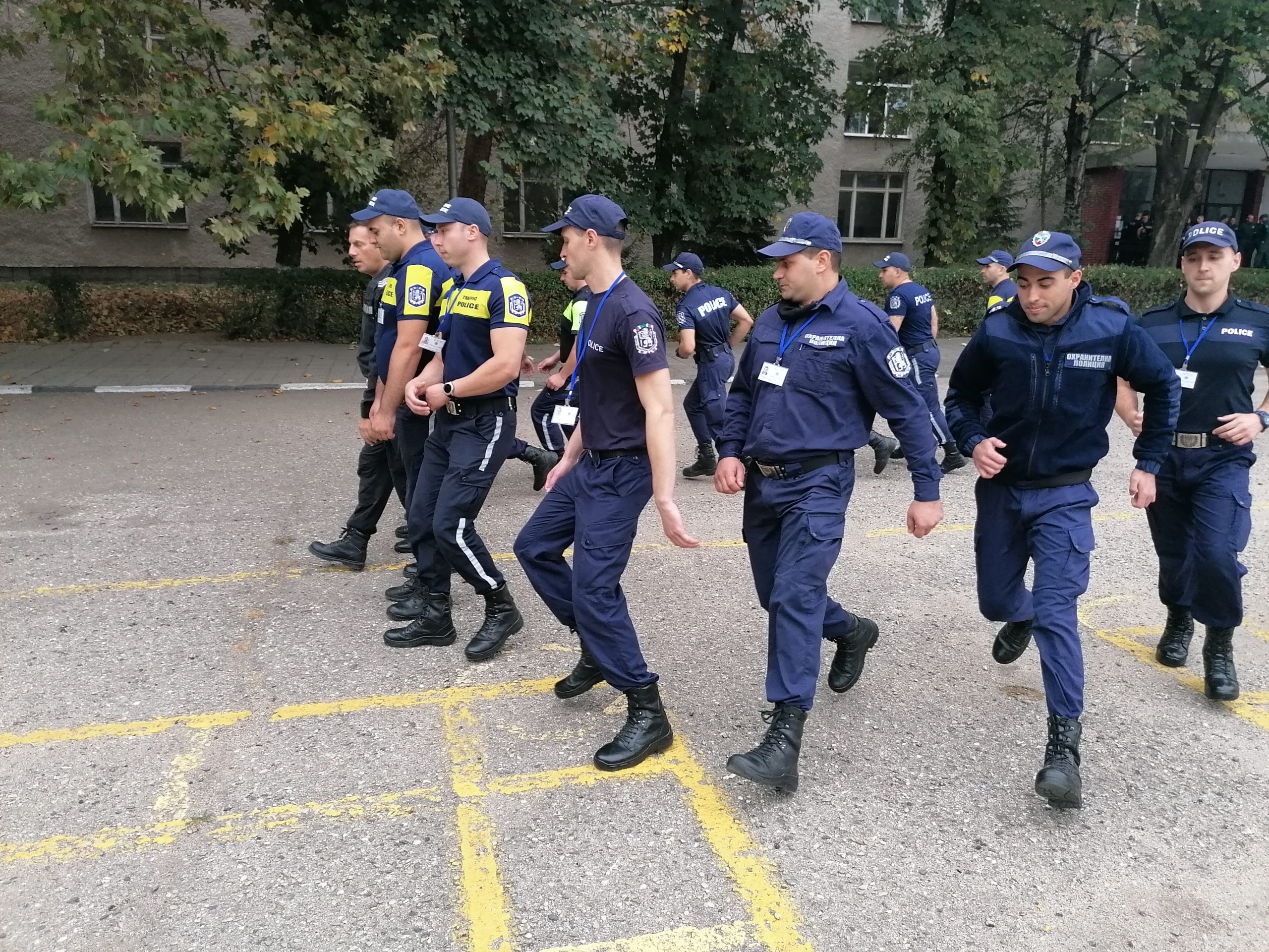 полиция тренировка