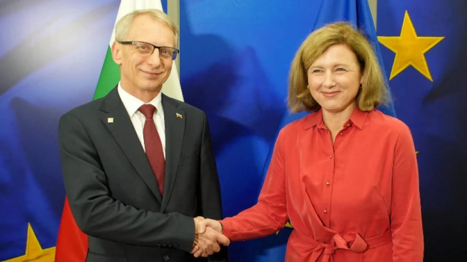 Николай Денков и Вера Йоурова