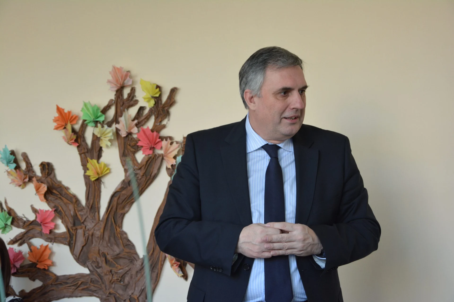 министърът на труда и социалната политика Ивайло Калфин