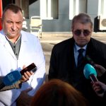 Д-р Валентин Димитров и проф. Христо Хинков