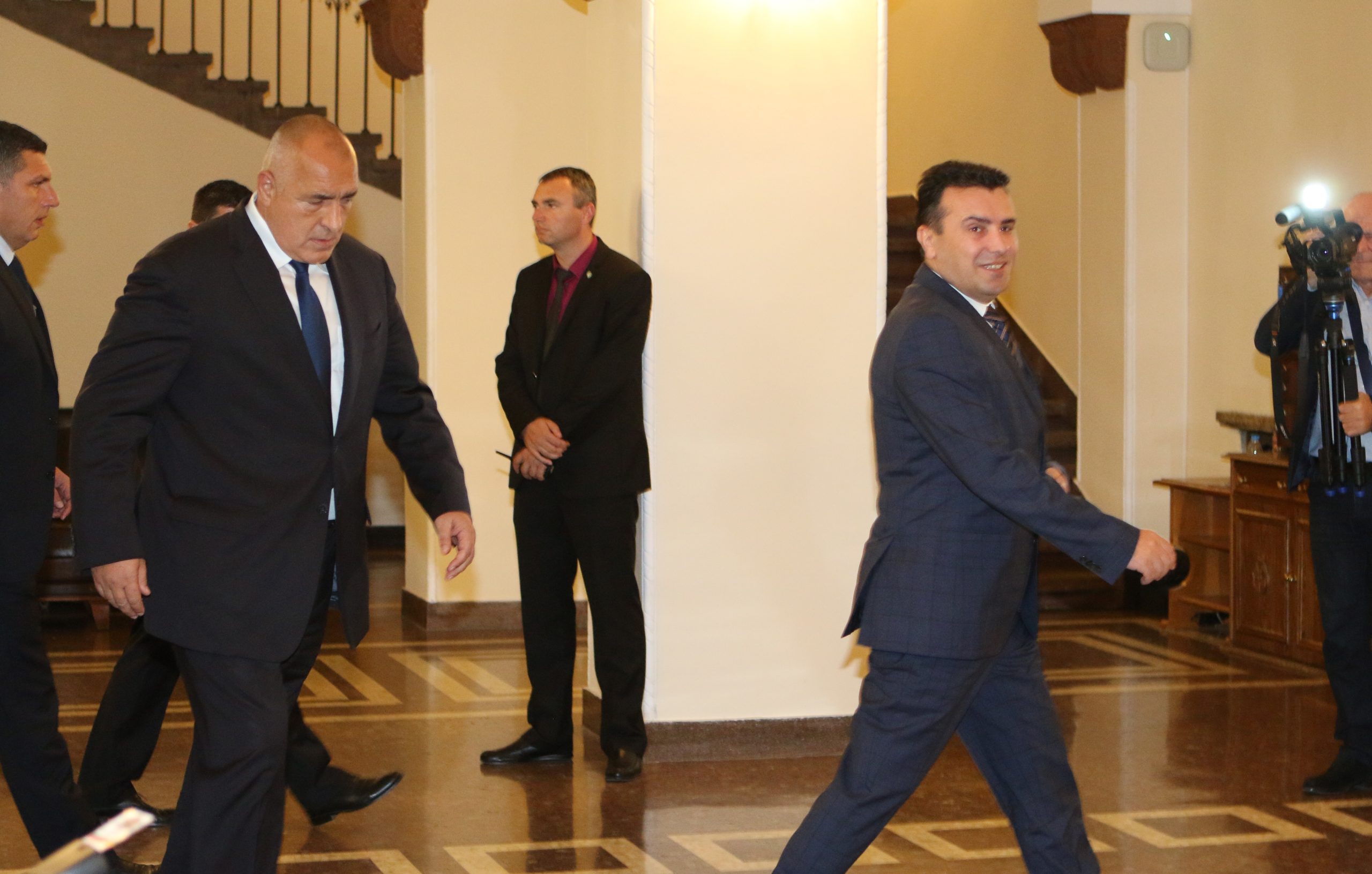Среща на Бойко Борисов и Зоран Заев