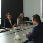 Кметът на Община Русе Пенчо Милков и зам.-кметът Златомира Стефанова проведоха работна среща с д-р Ахим Байерл и инж. Калинка Кирова от ръководството на БТБ България АД