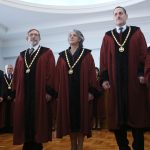 Конституционен съд - Церемония за полагане на клетва от новите членове на Конституционния съд.