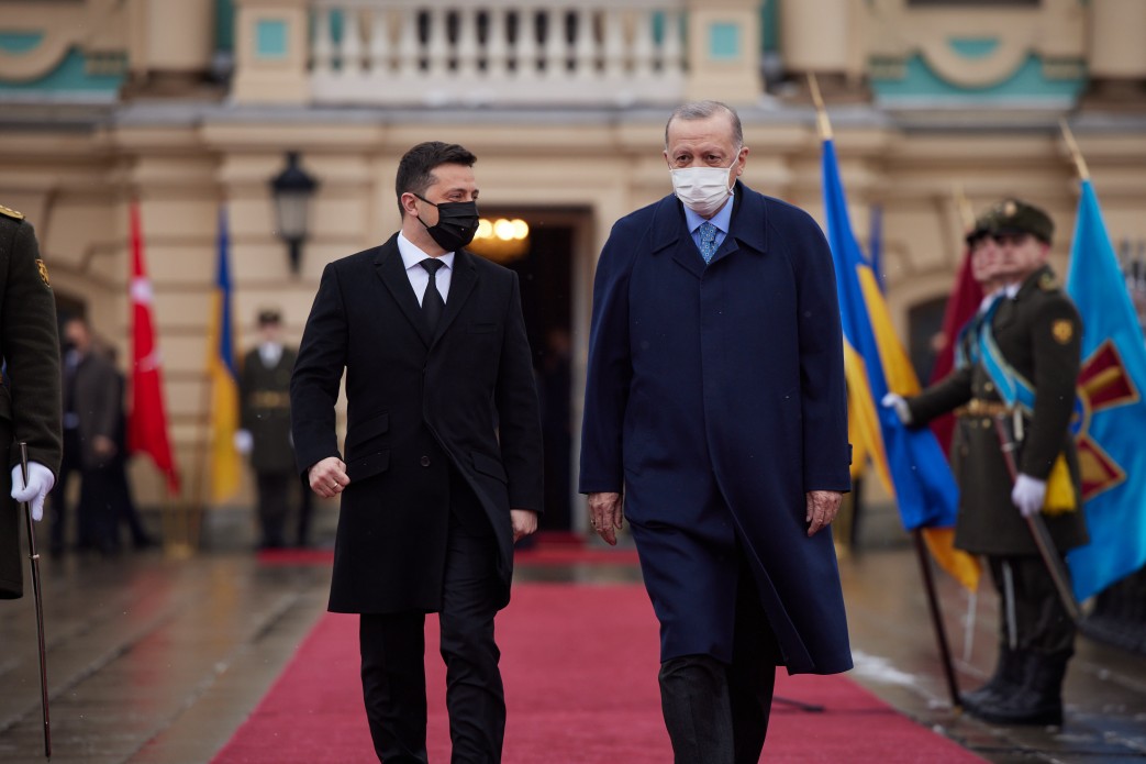 реджеп ердоган володимир зеленски