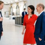Кристиан Линднер Аналена Бербок Олаф Шолц