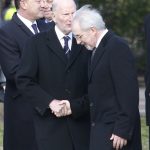 3 март церемония по издигане на Националното знаме на Република България пред паметника на Незнайния воин в столицата. Симеон Сакскобургготски Лютви Местан.