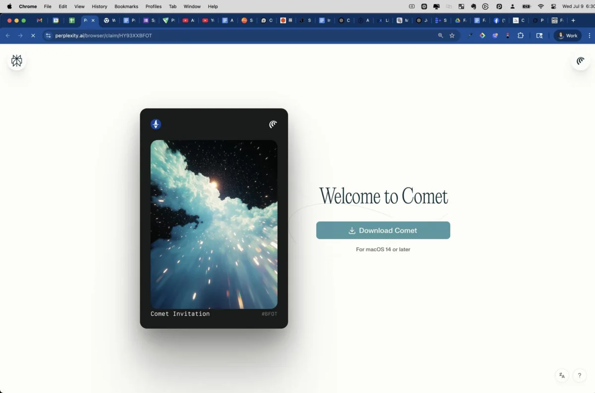 Новият браузър Comet на Perplexity ще се конкурира с Google Search