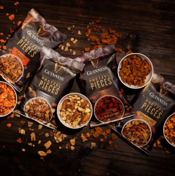 Guinness и Farmer Companies представят четири вкуса бирени гевреци