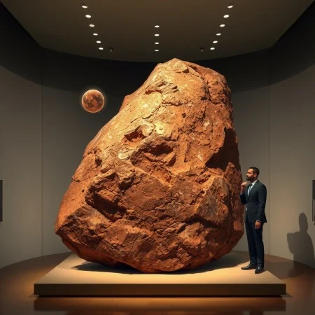 Парче от Марс ще се търгува за 4 млн. долара в Sotheby’s