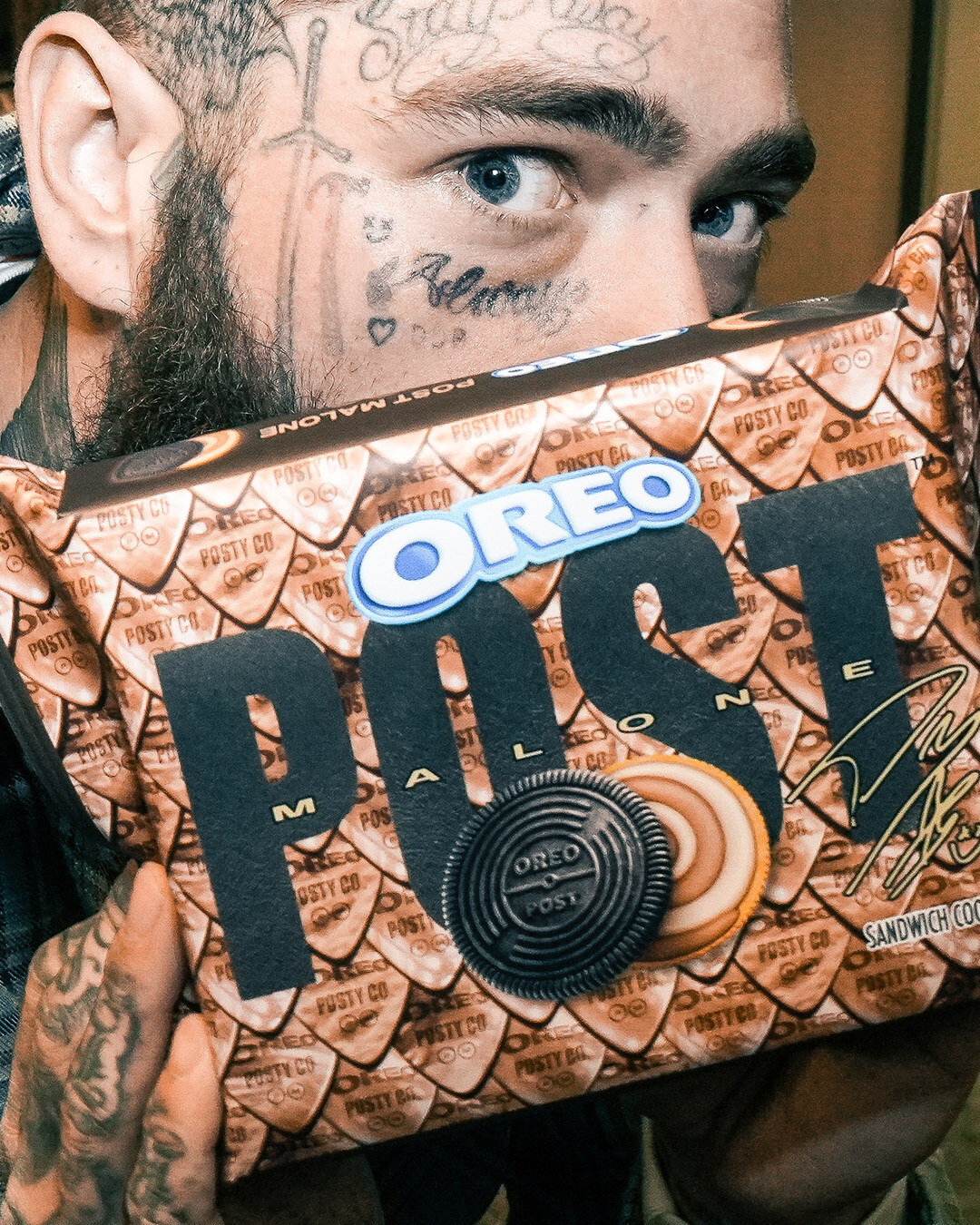 Oreo пуска нова бисквитка в сътрудничество с певеца Post Malone
