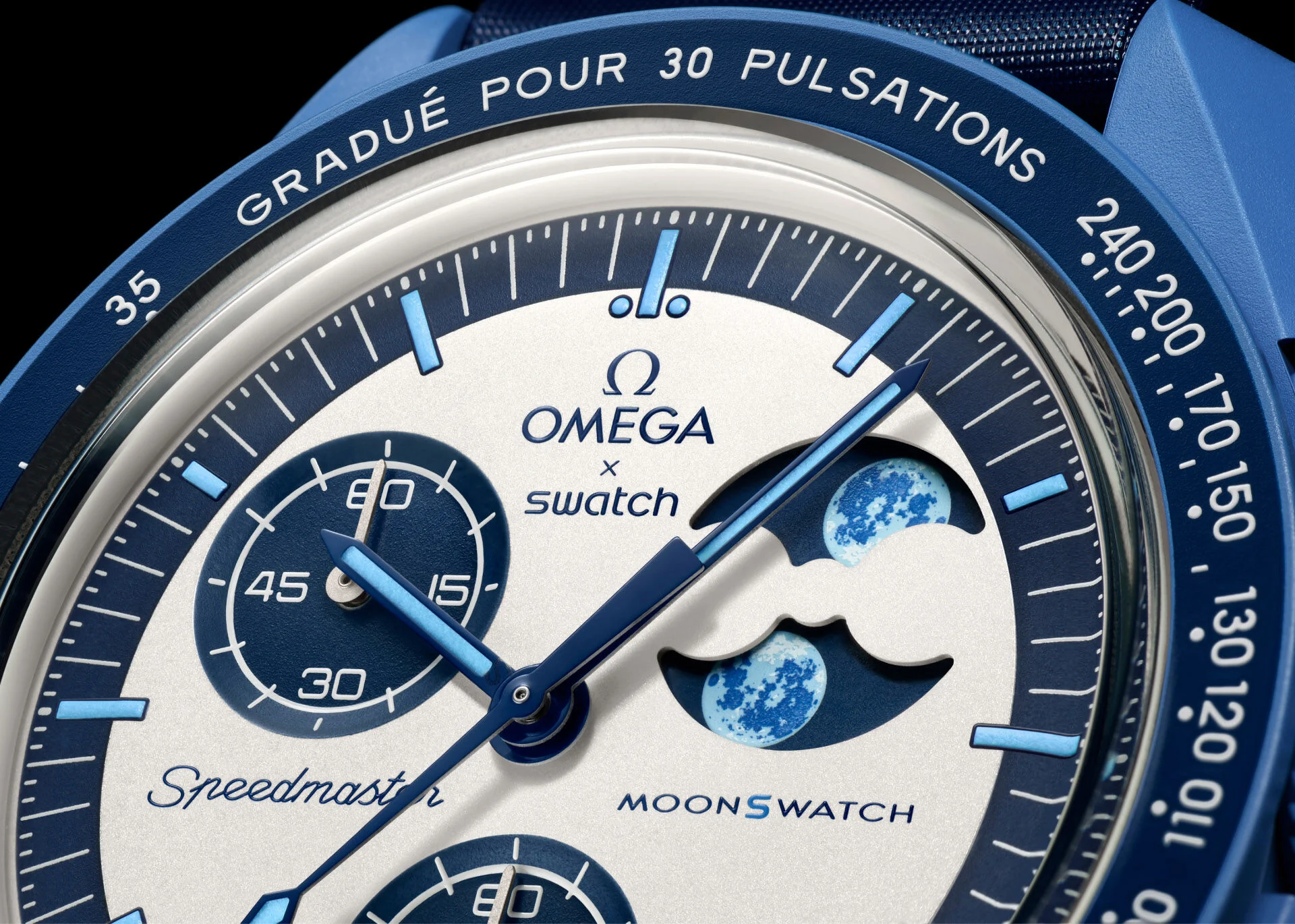 Swatch и OMEGA представят новия MoonSwatch Mission to EarthPhase