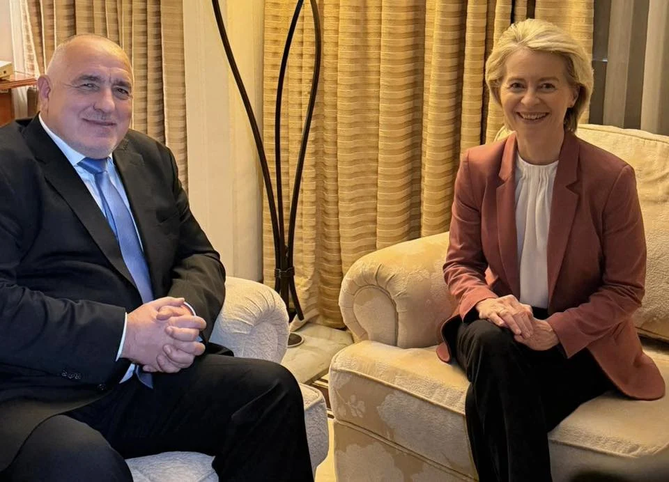 Борисов увери Урсула фон дер Лайен, че България и ГЕРБ са предвидим партньор