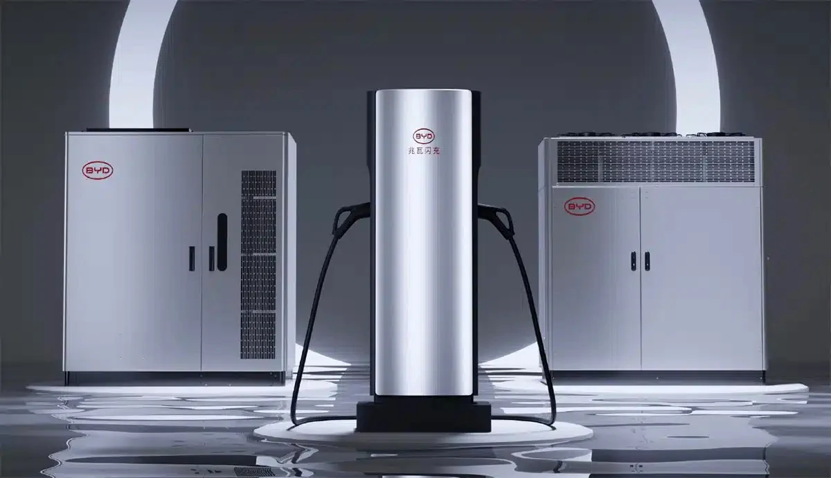 BYD тества зарядни станции с мощност 1500 kW във Flash Charging система в Шънджън