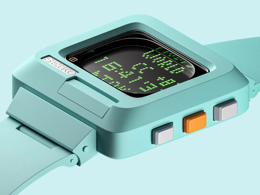 Seiko представя революционен 3D римейк на часовника H-Timetron