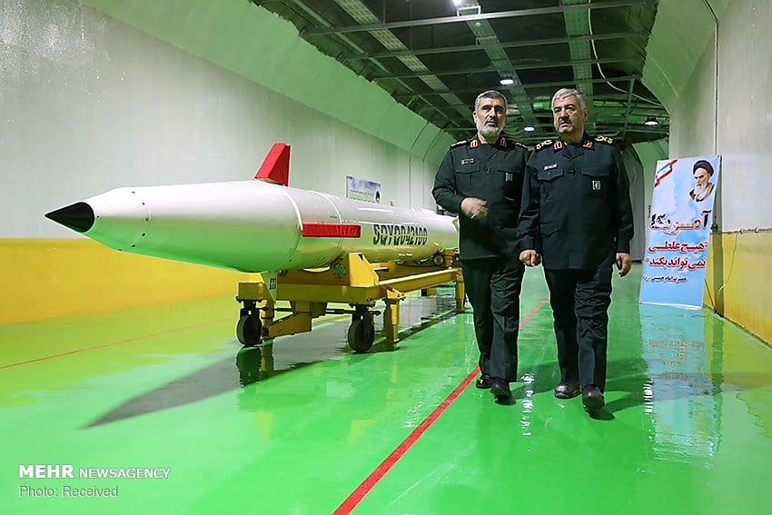 иранска крилата ракета дезфул иран