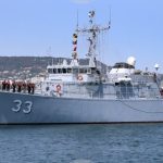 Минният ловец "Струма" отплава от Варна, включва се в черноморската противоминна група, кораб, мини, Черно море