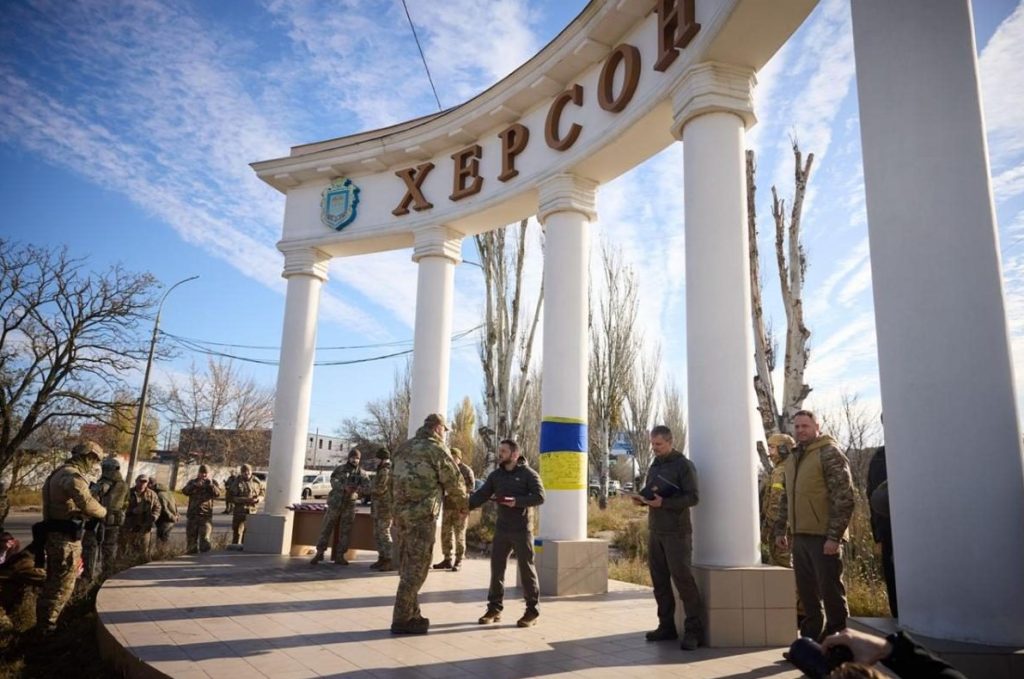 Зеленски посети днес Херсон 1 зеленски херсон