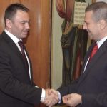 Настоящият главен секретар на разпарчетосаното МВР Светлозар Лазаров (вляво) няма да има главоболията на предшественика му Калин Георгиев около многото отговорности в мегаминистерството от времето на Цветан Цветанов.
