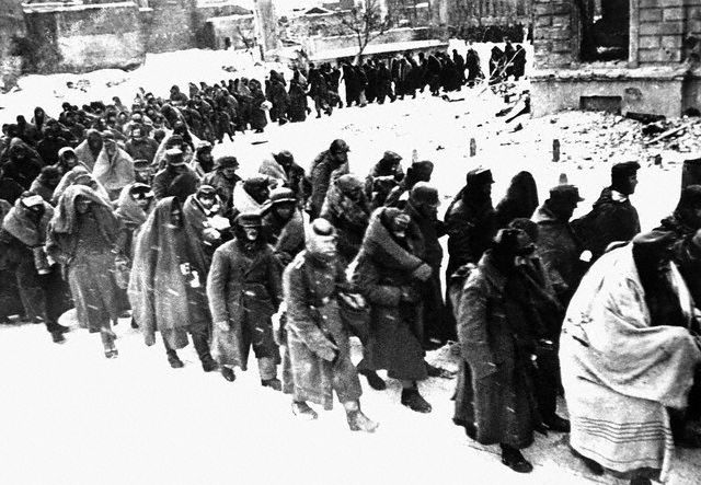 пленени немци германци сталинград