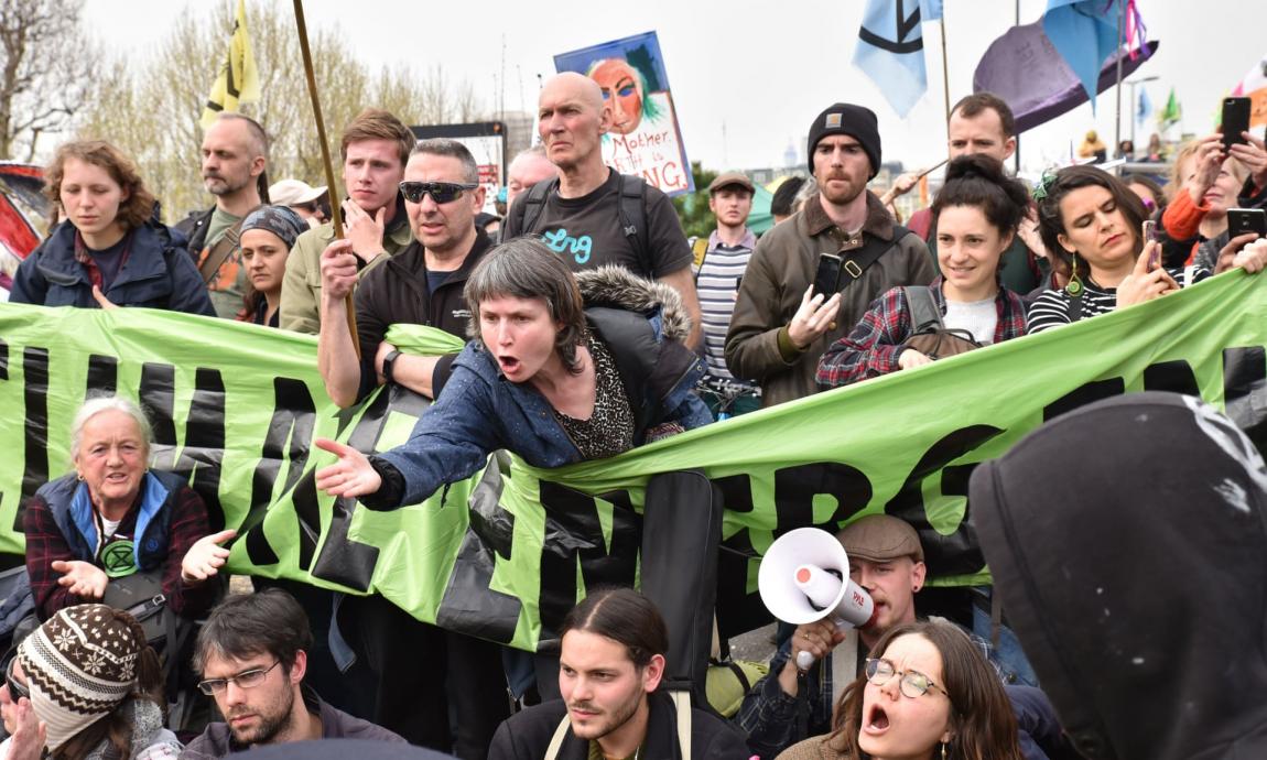 Бунт срещу унищожаването на природата Extinction Rebellion XR екоактивисти лондон природозащитници
