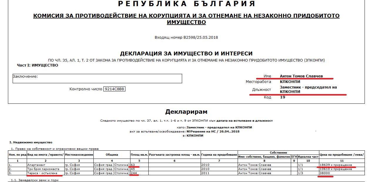евтин имот зам.шеф кпконпи