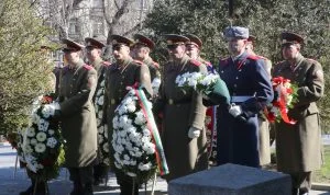 Националната гвардейска част организира поклонение пред Докторския паметник. Анатолий Макаров посланик на Русия у нас