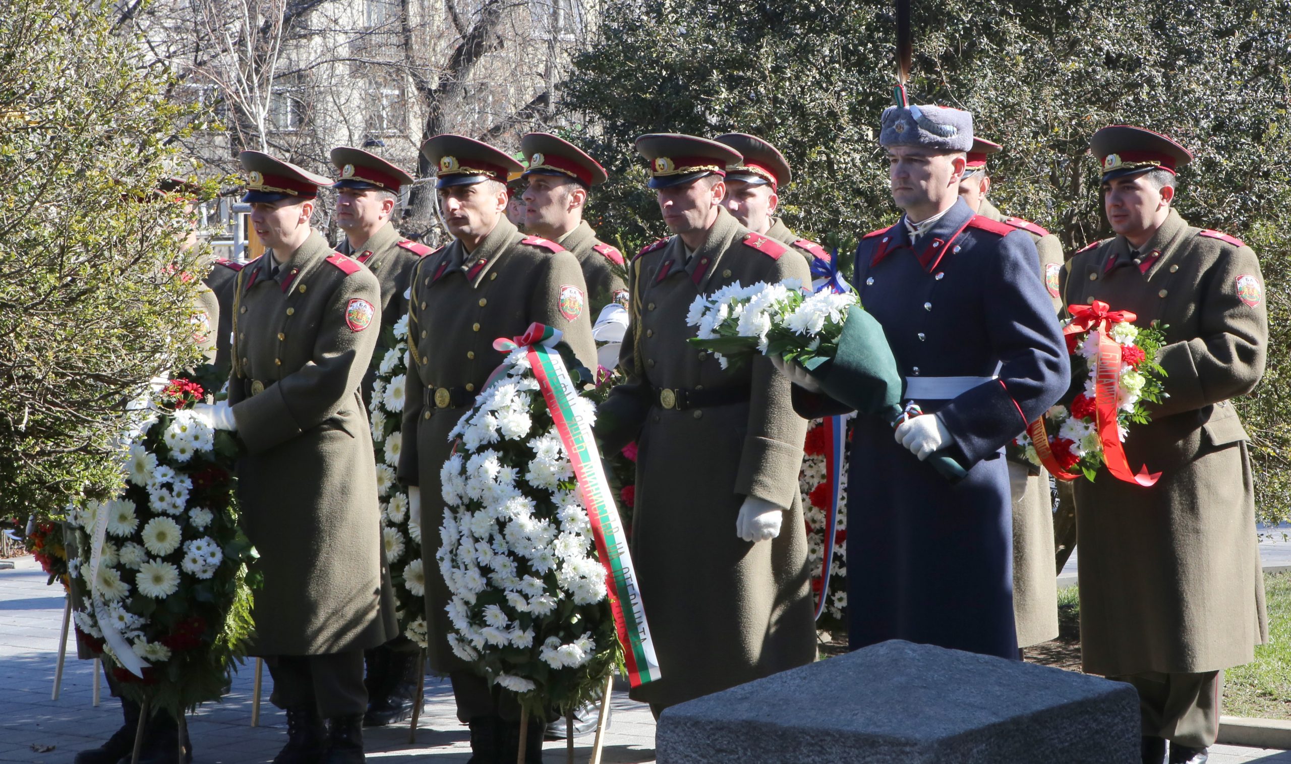 Националната гвардейска част организира поклонение пред Докторския паметник. Анатолий Макаров посланик на Русия у нас