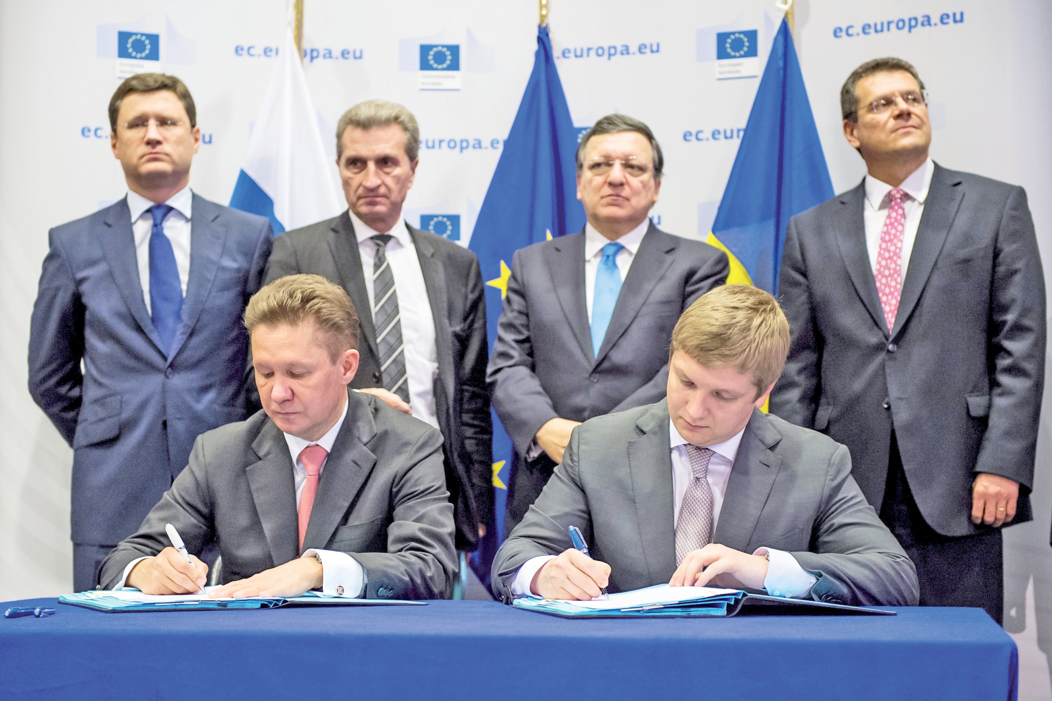 Напрежението между Киев и Москва по газовата тема намаля поне временно. Газова криза