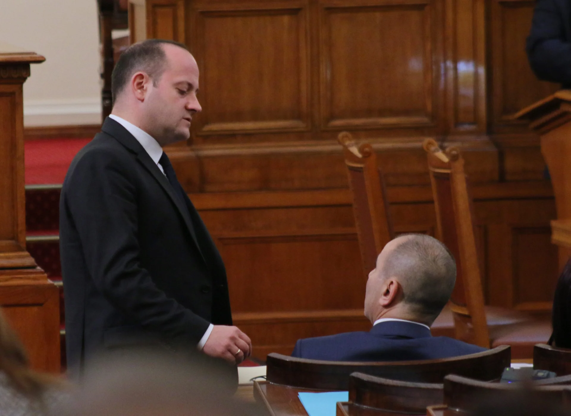 Парламент Радан Кънев Цветан Цветанов