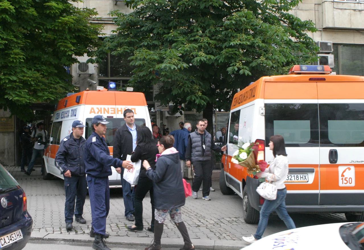Министерство на здравеопазванетоПротест на Спешна  бърза помощ