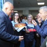 Откриване на новото Спешно отделение на болница  УМБАЛ „Св. Анна“ - София АД. Бойко Борисов  - премиер  д-р Петър Москов - Министър на здравеопазването.
