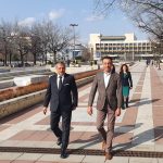 министърът на иновациите и растежа Даниел Лорер при откриването на регионален форум "Инвестиции и иновации в Благоевград"