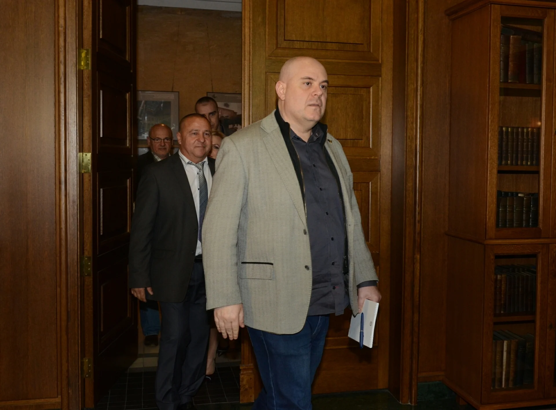 Среща на Иван Гешев главен прокурор с кметове на малки общини