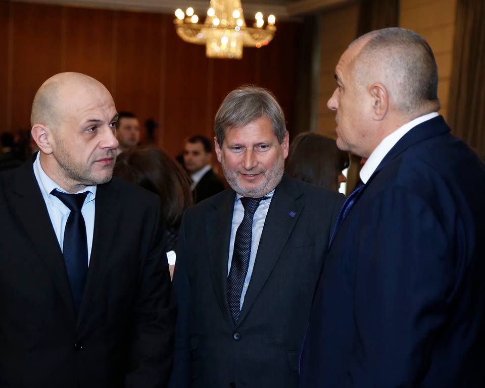 Томислав Дончев Йоханес Хан Бойко Борисов