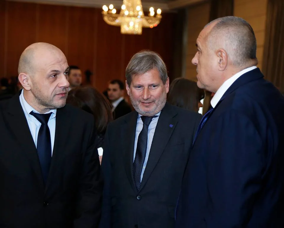 Томислав Дончев Йоханес Хан Бойко Борисов