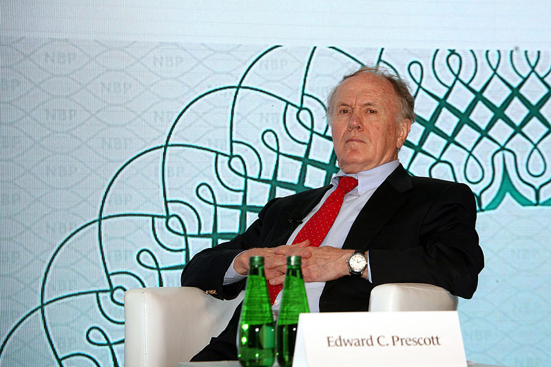 Едуард Прескът Нобевона награда икономика