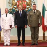 Президентът Румен Радев удостои военнослужещи с висши офицерски звания