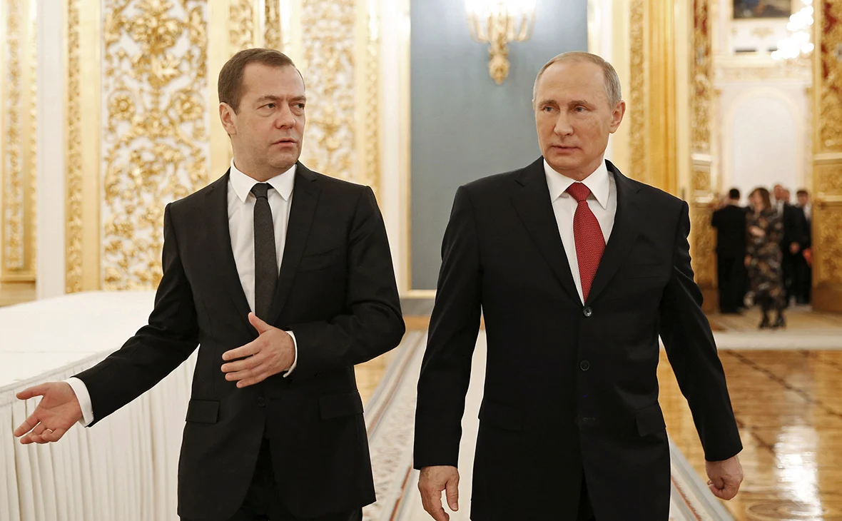 владимир путин дмитрий медведев