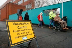 Великобритания ваксиниране ваксинация ваксинационен имунизационен център