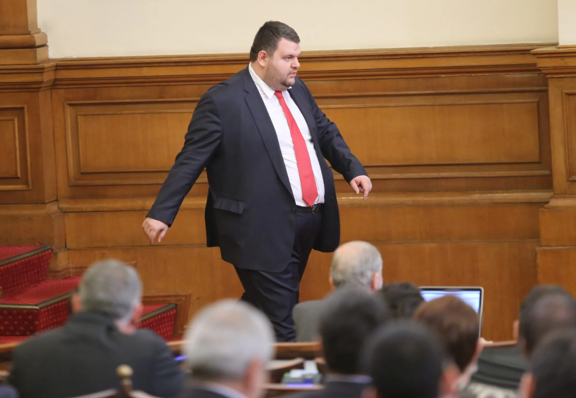 Парламент  Делян Пеевски  Гласуване на промени в Конституцията