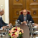 Президентство Среща на Румен Радев с Възраждане Костадин Костадинов консултации