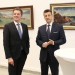 официалното откриване на ОББ Галерия в сграда на Обединена българска банка на ул. Света София 5