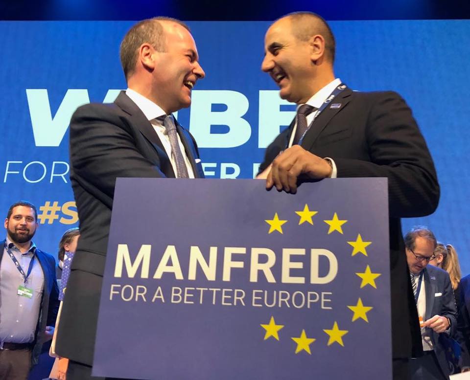 манфред вебер цветан цветанов