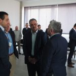 Кметът на община „Марица“ Димитър Иванов вицепремиера и министър на околната среда и водите Борислав Сандов и министъра на иновациите и растежа Даниел Лорер