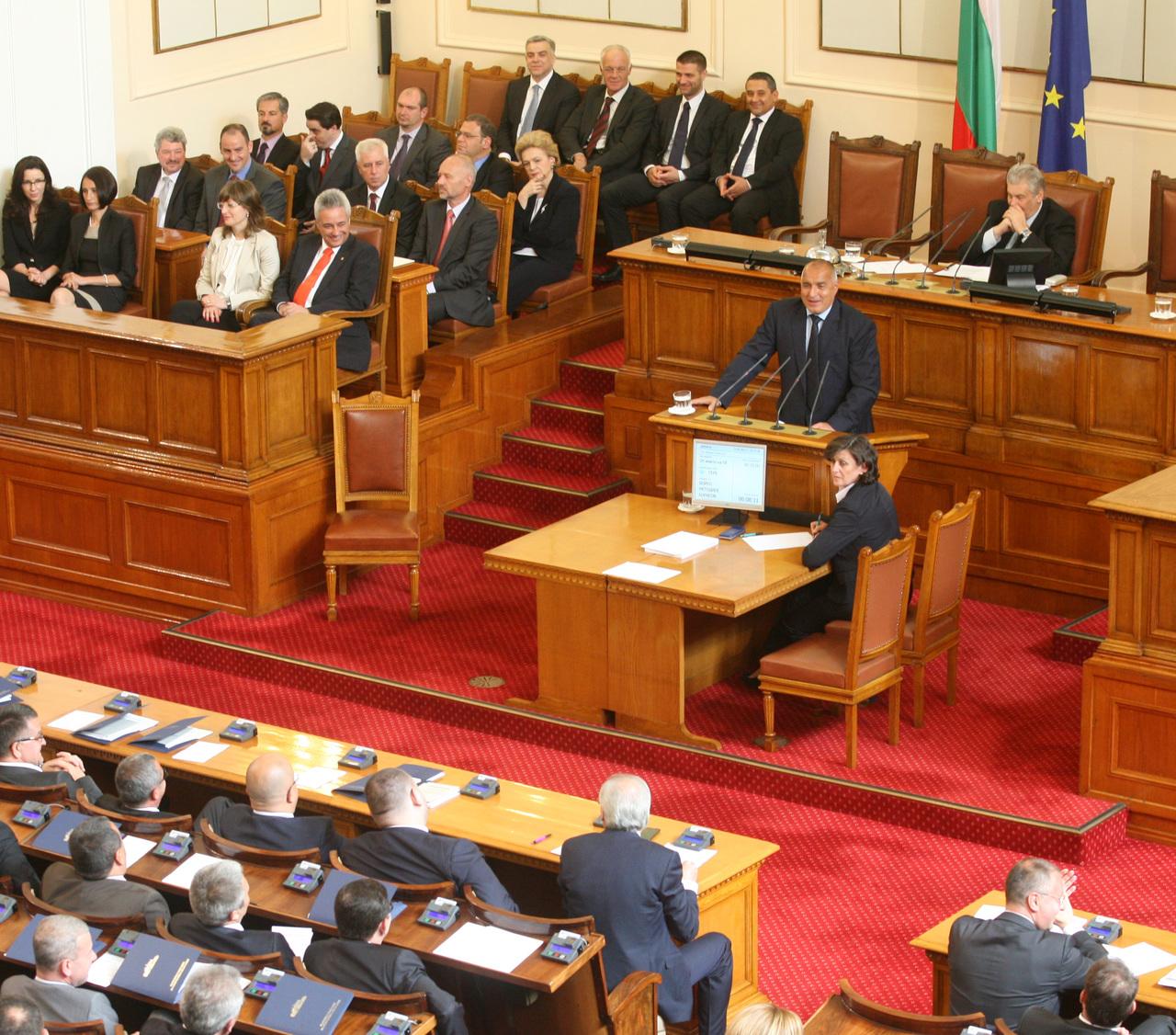 Парламент служебен кабинет Бойко Борисов
