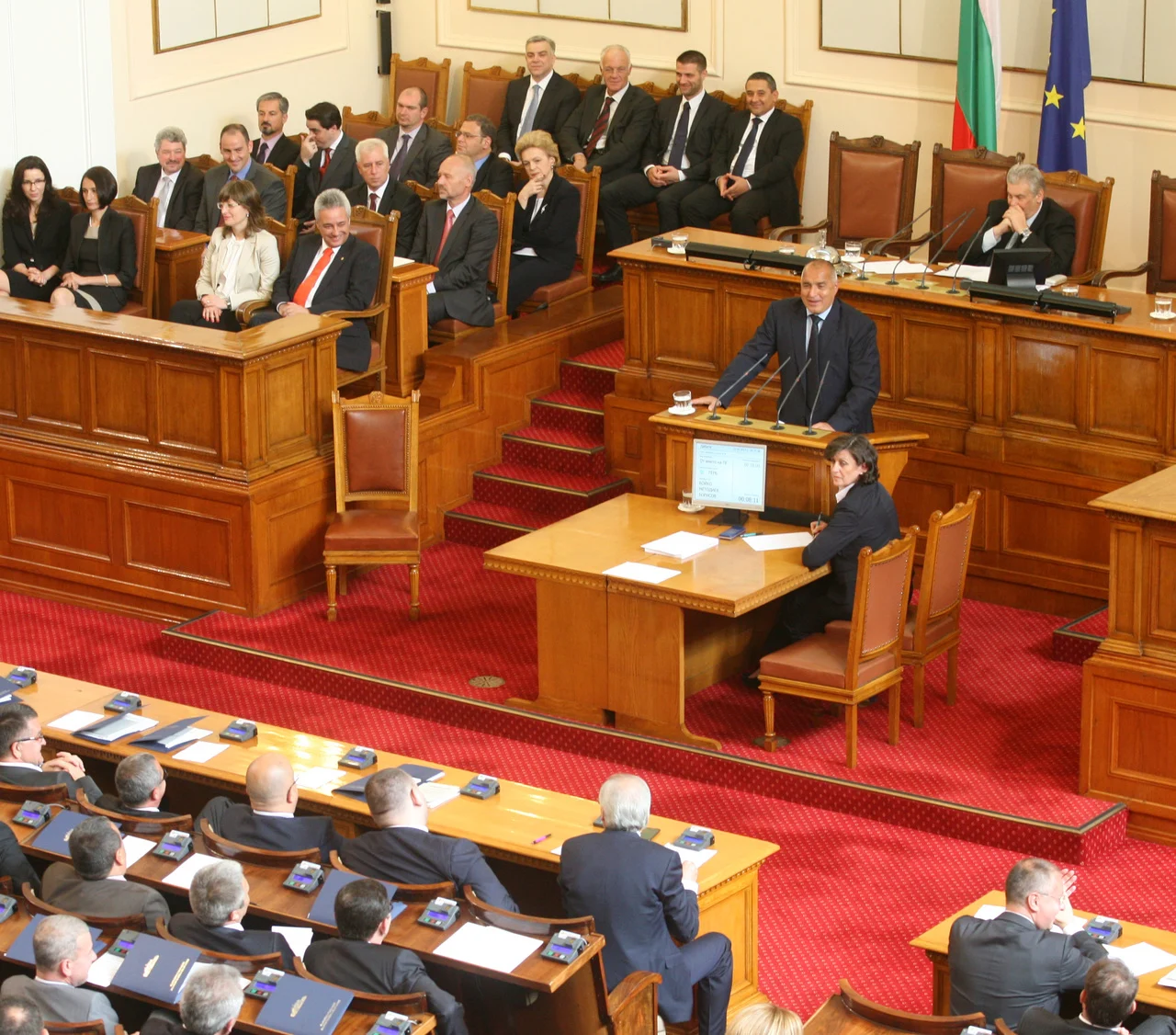 Парламент служебен кабинет Бойко Борисов