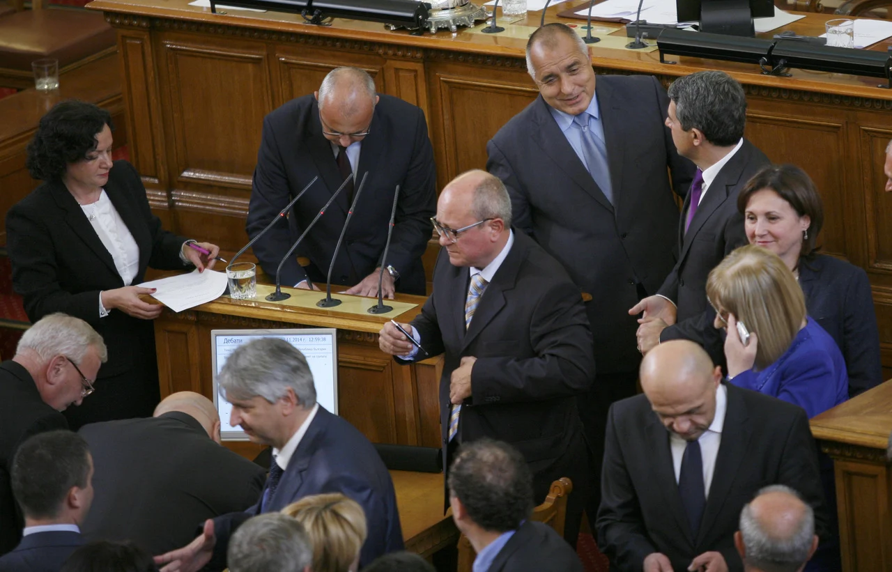 Парламент Клетва на новото правителство на Бойко Борисов
